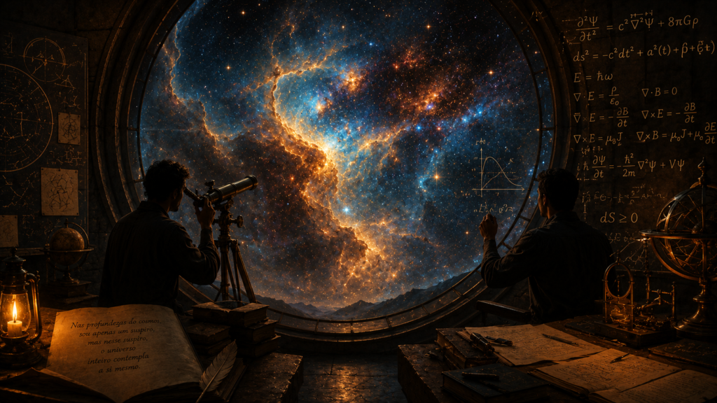 Cosmos vs. Uma Breve História do Tempo: dois convites ao universo com vozes completamente diferentes